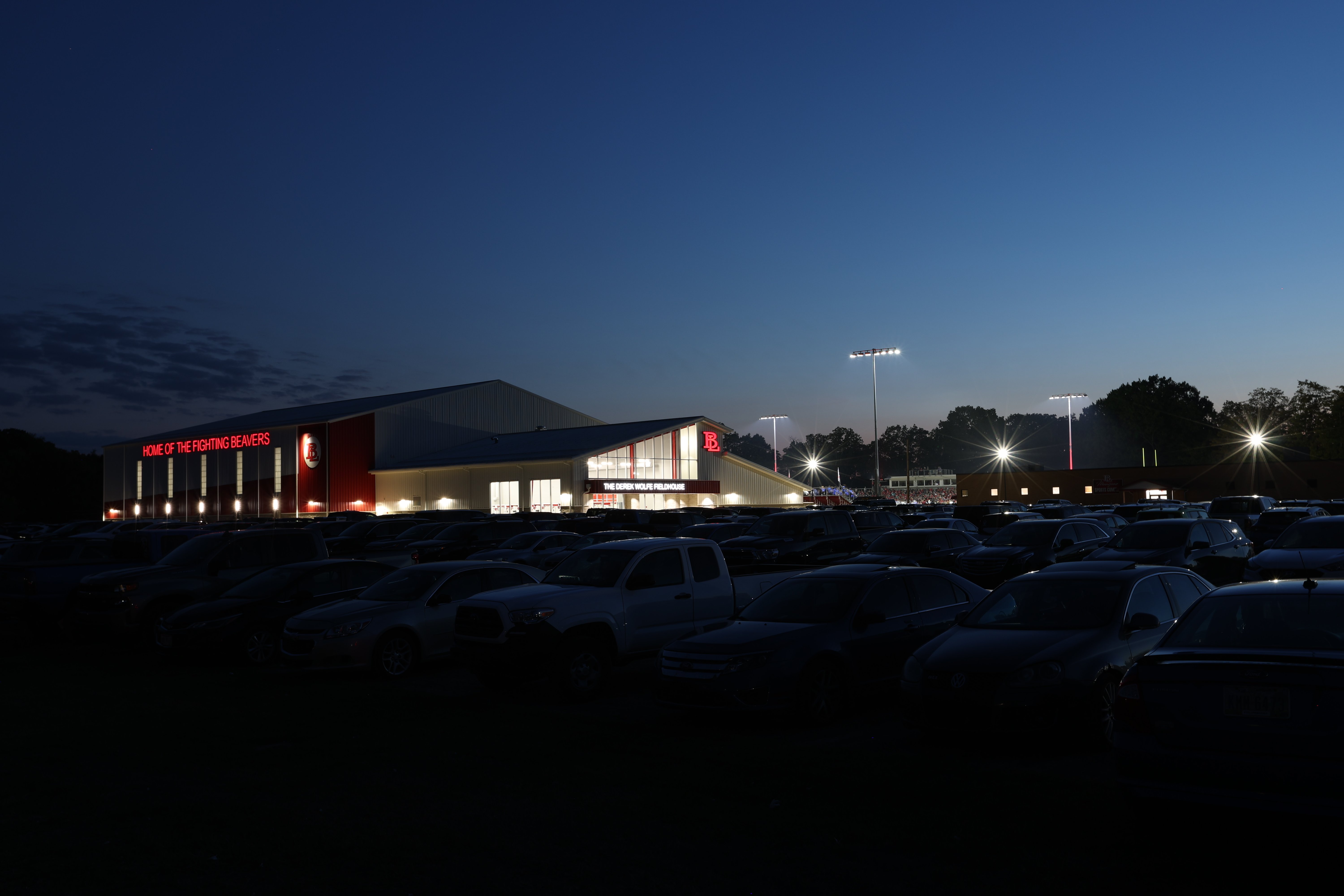 Night Photo Building Exterior