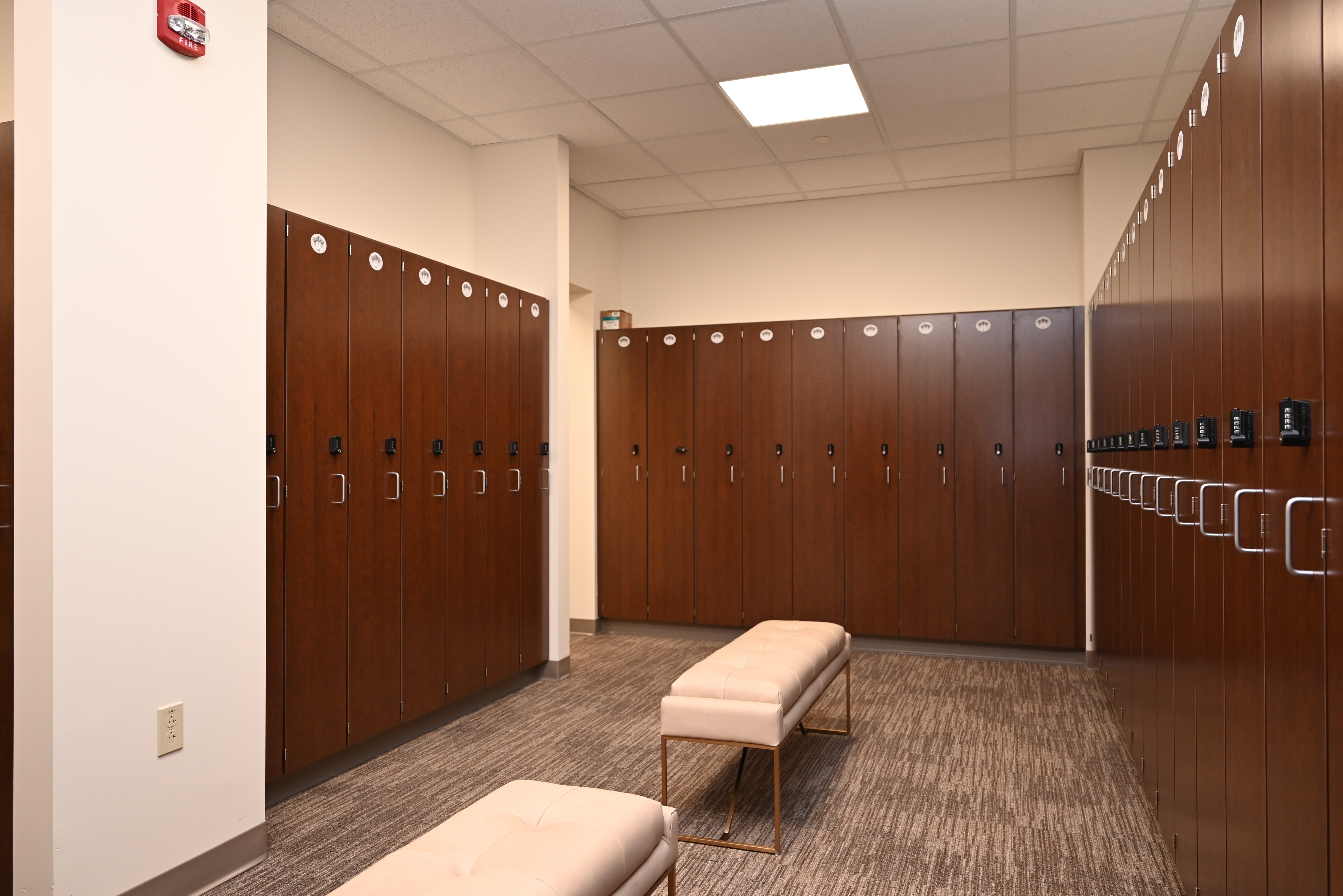 locker room